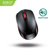 Robot Mouse Wireless  M310 2.4GHz Silent Optical 1600DPI dengan Receiver USB untuk PC Laptop Origina