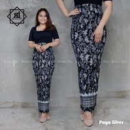 Rok Plisket Panjang / Rok Batik / Rok Wanita Muslim / paya silver