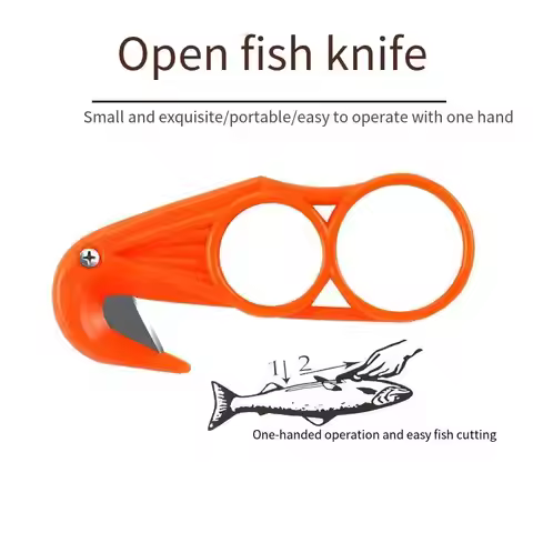 fishing fish maw knife loach eel flipped open the knife through the anus bowel razor blades to kill