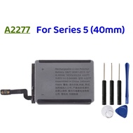 1-2pcs  Replacement Battery 245mAh A2277 Battery For iWatch Series 5 A2277 S5 40mm Smart Watch Batte