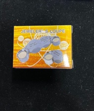 放大鏡 珠寶放大鏡 寶石鑑賞 鑑賞 鑑別 放大 Triplet Jeweler's Loupe