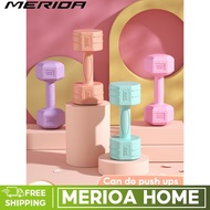 Dumbbell for Weight Strength Training Neoprene Dumbell Set 0.5Kg 1Kg 2Kg 2.5Kg 3Kg 5Kg Solid Color