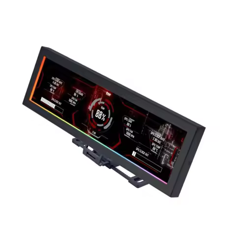 LIAN LI 8.8 "computer universal LCD screen, secondary screen, USB interface plug-and-play, supports 