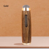 Handheld Mini Wood Ashtray Anti Soot-flying Portable For Car