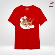 Haoshoku Santa Claus Train Christmas T-Shirt CM5 103