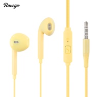 ZEVAN Headset Kabel Earphone Wired H11 Untuk Android iPhone Macaron