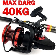 Comparable To Daiwa 2022 New Fishing Reel 4000-8000 Max Drag 30kg Reel Fishing 5.2:1 HighSpeed Metal Spool Spinning Reel Saltwater Reel HIGH SPEED LURE FISHING CASTING REEL MESIN PANCING