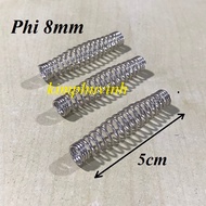 XO 02 PCS - 50mm STEEL SPRINGS - COMPRESSED SPRINGS - SMALL SPRINGS