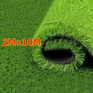 หญ้าเทียม 2x5.2x10เมตร 2.0cm—3.0cm หญ้าเทียมเกรดเอ สำหรับตกแต่งสวน ตกแต่งบ้าน หญ้าปูพื้น หญ้าเทียมถู