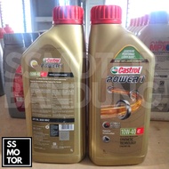 Original Castrol Power1 Power 1 Liter 10w 40 Bebek Sport Oil