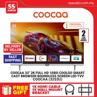 【 DELIVERY BY SELLER 】Coocaa 32 Inch HD LED Smart Tv/ Televisyen/ 电视 32S3U