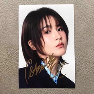 Yi Gong Primary School Exam Zeng Peici Autographed Photo Merchandise Photocard Zeng Peici Kiss Signe