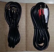 RCA 訊號線 一對 2M 3.5 轉 2RCA 一條 GENELEC 6010A 6010B 2米 M030 M040