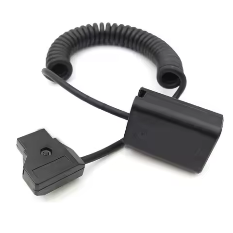 New D-Tap NP-FW50 FW50 Dummy Battery with Extended Power Cable for Sony A7 NEX-5 5R A6500 A6300 A600