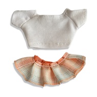 Baby Clothes 10cm cm ob-11JK Skirt Cotton Doll Clothes Twisting Stick Bear Plush Doll Doll SGEZ