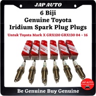 6 Biji FK20HBR11 - Toyota Mark X GRX120 GRX130 04 - 16 Toyota Iridium Spark Plug Plugs - 90919-01249