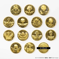 [Play Model Collection] HKDS TOY Dragon Ball Z Metal Coin Collection Vol.1 Gold (Gold Style/Total 14