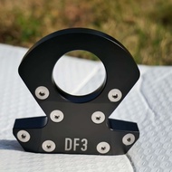 Golf Club Head Putter Head Stainless Steel Head Golf Club DF3 Putter Head High Capacity Zero Torque 