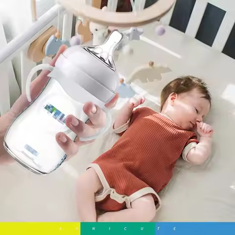 Easy Grip Baby Bottle Handles Universal Safe Baby Bottle Holder Durable Baby Feeding Bottle Accessor