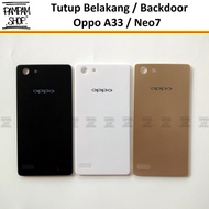Back Cover Battery Casing Backdoor Back Door Cover Oppo A33 Neo 7 Original OEM Ori