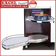 [Excel Hardware] Soft-Closing Pull Out Tray-S Type E018S