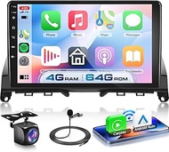 4G + 64G Car Radio Android 13 for Mercedes Benz C Class W204 S204 2006-2011, 9 Inch HD Touchscreen C