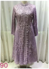 (COD) NEW Collection Gamis Pesta Kerancang Model Terbaru Brokat Import Mix Payet Mutiara // HIGH pre