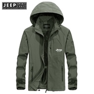 JEEP SPIRIT SPIRIT 1941เสื้อกันหนาวผู้ชายเสื้อแจ็คเก็ตมีฮู้ดกันน้ำ