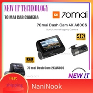 NaniNook  70mai A200S 1080P&A500S 2K&A800S&A810S&X800&T800 4K with Rear Cam 1944P Dashcam GPS Cam Ca