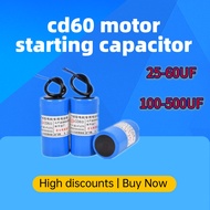 450v cbb60 motor starting capacitor cd60 motor starting capacitor single phase water pump capacitor