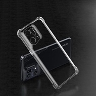 Shockproof Clear Case For Oppo Model Findx5pro/FindX3pro/A3pro/A3X/A5pro/A6pro
