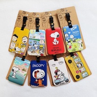 Snoopy Luggage Tag Boarding Pass Consignment Pass
