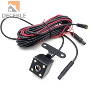 [Deceble.my] 5 Pin Car Rear View Camera Night Vision HD Parking Camera 4 LED Reverse Dash Cam