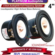 Original Full range 4 Inch Fullrange Speaker 4" 25W-50W Soundhits SQ-403