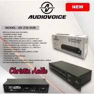 Equalizer AudioVoice AV 231 Sub 2X31 Channel Original