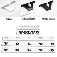 Car ABS 3D Letter Sticker VOLVO Trunk Logo Sticker For Volvo XC60 XC90 S60 S80 S60L V40 V60 T5 T6 AW