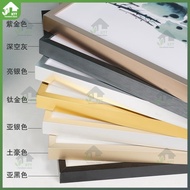 KTT Wooden Photo Frame 4R 6R 8R A3 A4 Poster Frame Puzzle Photo Square Narrow Edge Simple Aluminum A