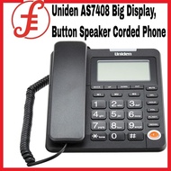 Uniden AS7408 \ AS7401 \ AS7202 Big Display, Button Speaker Corded Phone