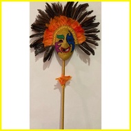 § ✲ ☇◑ Cutesy Masquerade Ati- Atihan Sibat Props Costume Festival Props Scepter