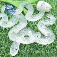 Transparent Scales Small Snake Decompression Pinch Viper Trendy Joint Play Trick Toy Bending H7c6