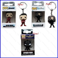 new5 FUNKO POP Marvel Iron Man Winter Soldier Bucky Action Figure Keychain Dolls Toys For Kids Gifts Bag Pendant