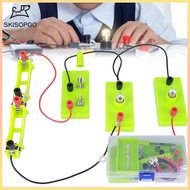 SKISOPGO Electric Circuit Kit Physic Educational Experiment Science Project Series Litar Elektrik Si