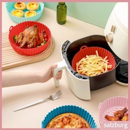   Baking Pan Reusable Non-stick Silicone Air Fryers Oven Baking Tray Fried Pizza Chicken Basket Airfryers Accessories