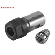 Er11 5Mm Motor Shaft Collet Chuck Spindle Extension Rod Inner + Er11 Spring Collet For Cnc Milling M