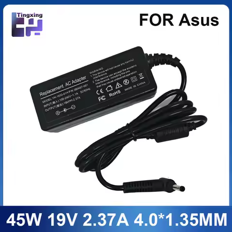 AC Adapter 45W 19V 2.37A 4.0*1.35mm Laptop Charger Adapter For Asus Zenbook UX305 UX21A UX32 X201E X