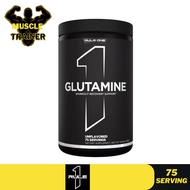 RULE 1 Glutamine Unflavored  L-Glutamine Rule One (75Serving)