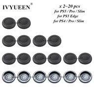 IVYUEEN Joystick Replacement Grips for PS5 PS4 Edge DualSense Controller Analog Thumb Stick Cover