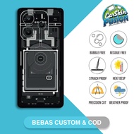 MESIN Garskin Skin Redmi Note 14 5G Teardown Machine Code - 8JX Custom | Anti-Fungus Scratch Case