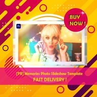 [PR] Memories Photo Slideshow Template | PREMIERE PRO