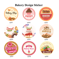 15pcs min STICKER LABEL PRODUCT BAKERY COOKIES